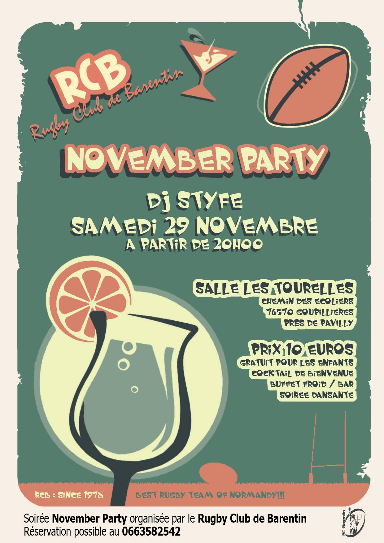 Lire la suite à propos de l’article 21/11/2014 – Soirée November Party